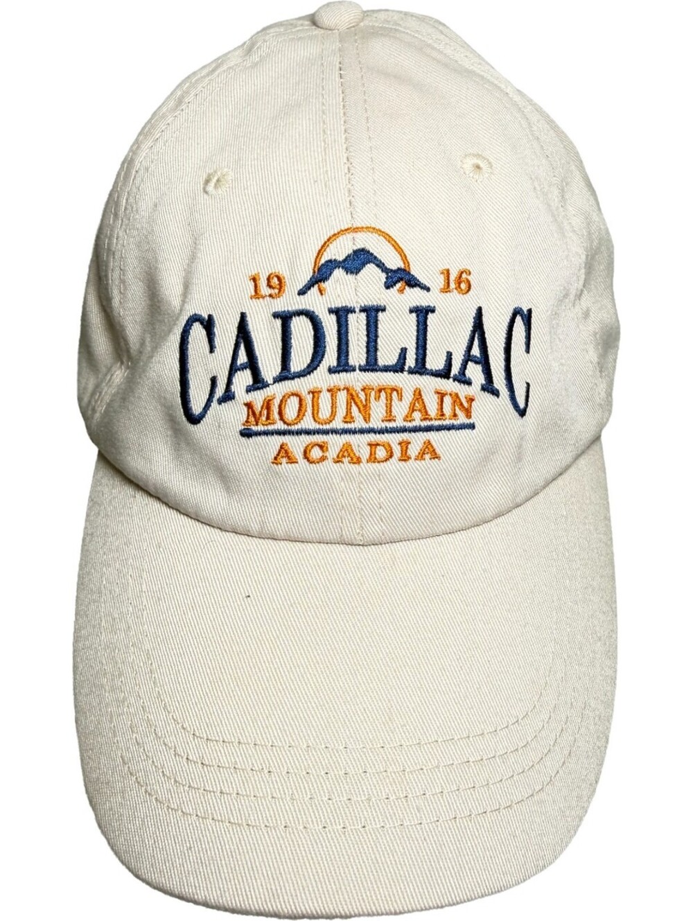 Cadillac Mountain Acadia National Park 1916 Hat Prairie Mountain Strapback Cap